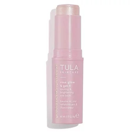 TULA Probiotic Skin Care Rose Glow & Get It Cooling & Brightening Eye Balm Dark Circle Under Eye Tre | Walmart (US)