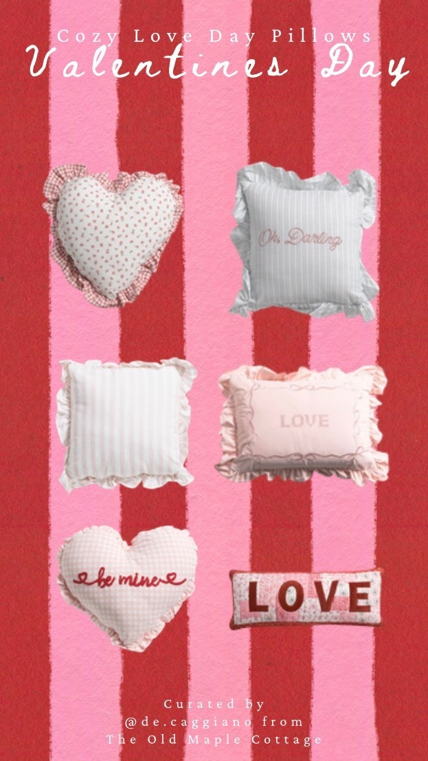 Cozy Cottage Valentines Day Pillows ♥️♥️🌷🌷🌸🌸✨✨

#LTKGiftGuide 

#LTKHome #LTKSeasonal