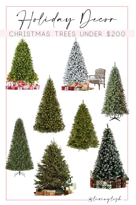 Christmas Trees under $200 | Christmas decorations | holiday decor 

#LTKHoliday #LTKSeasonal #LTKhome