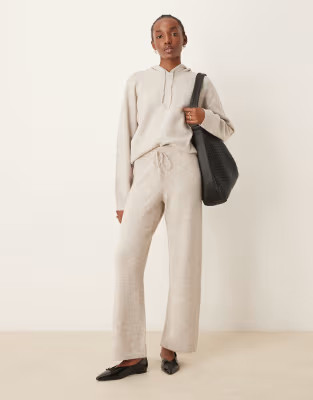 JDY slouchy knit set in cream | ASOS (Global)