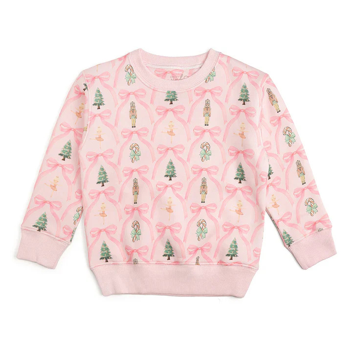 Sweet Wink Nutcracker Trellis Christmas Sweatshirt | JoJo Mommy