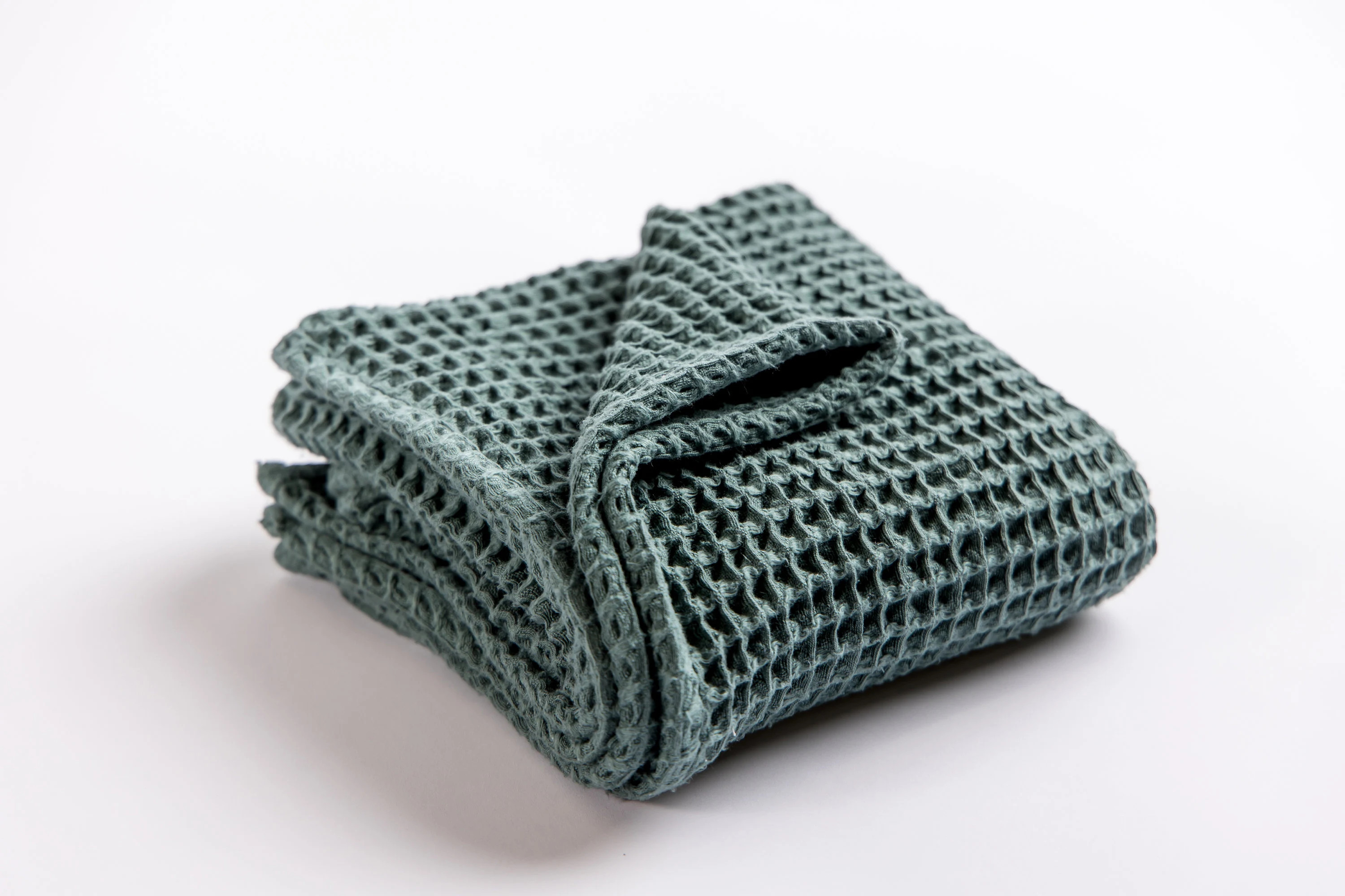 PREORDER August - Waffle Baby Blanket in Balsam Green - made from soft and lofty waffle gauze - 1... | Etsy (US)