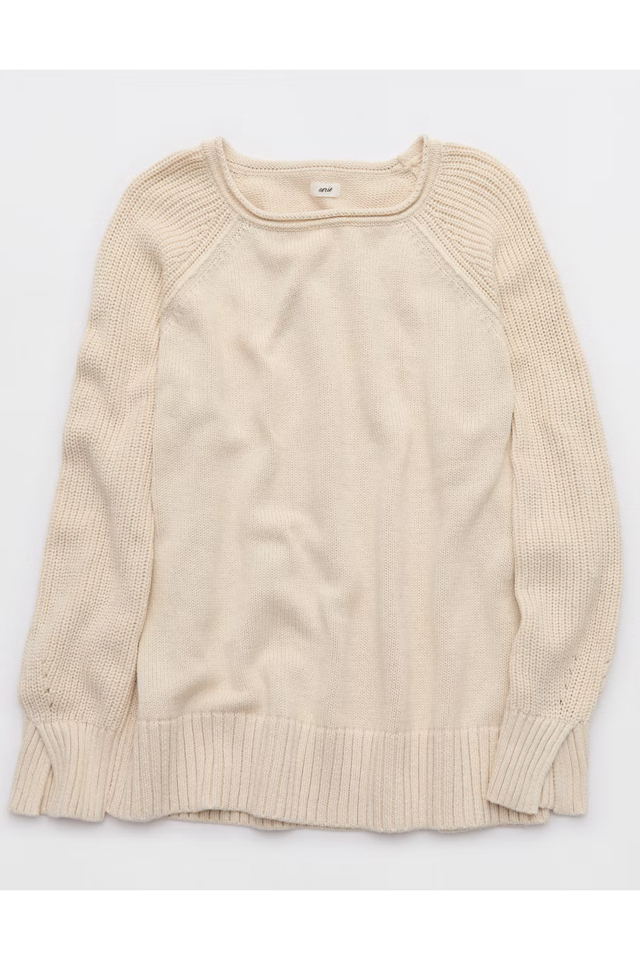 Aerie Bistro Sweater Women's Heather Frost XXS | American Eagle Outfitters (US & CA)