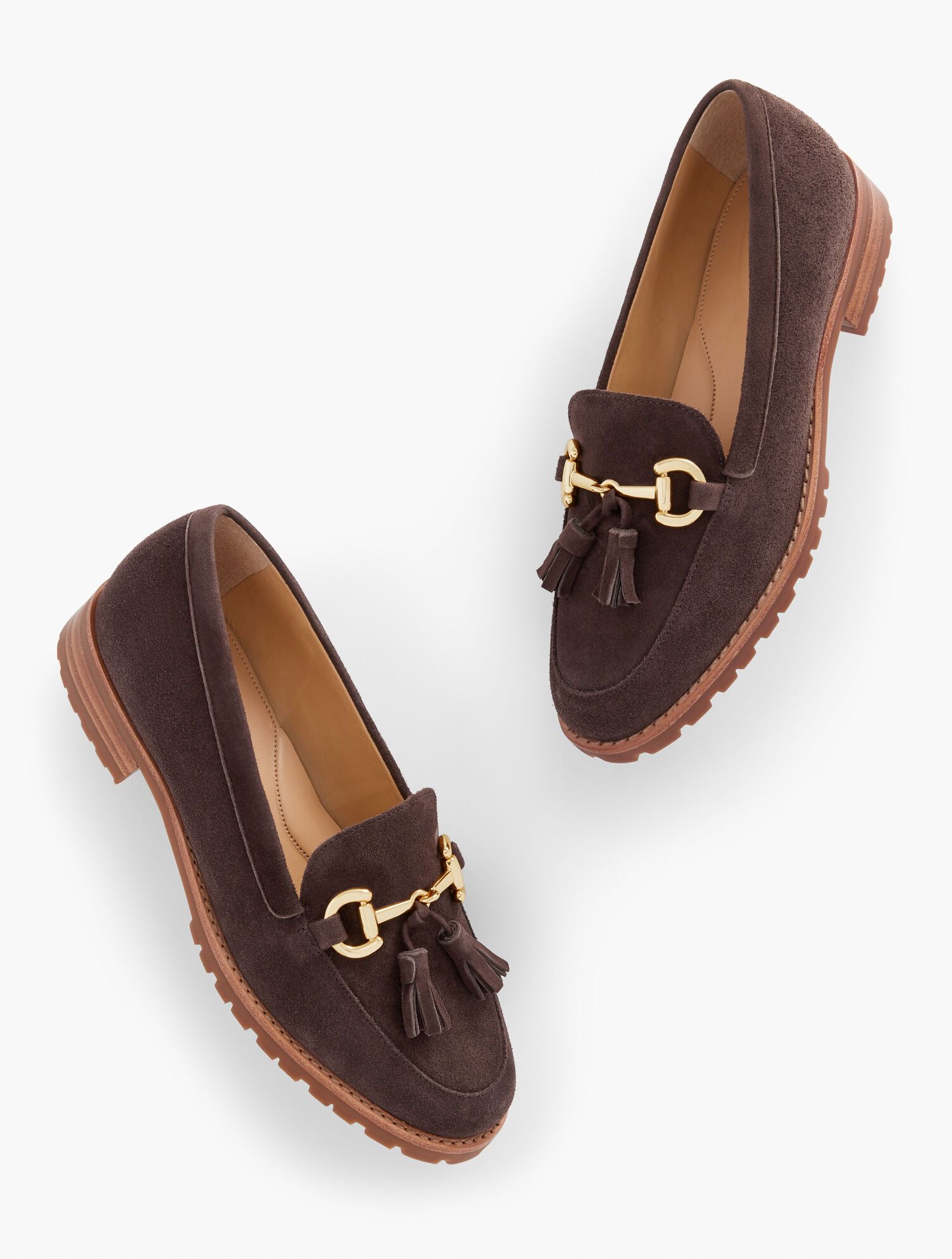 Cassidy Tassel Loafers - Suede | Talbots