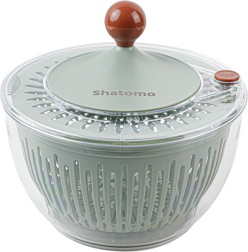 Salad Spinner, Large 5L Easy to Use Lettuce Spinner, Fruit and Vegetable Spinner with Non-Slip Ba... | Amazon (CA)