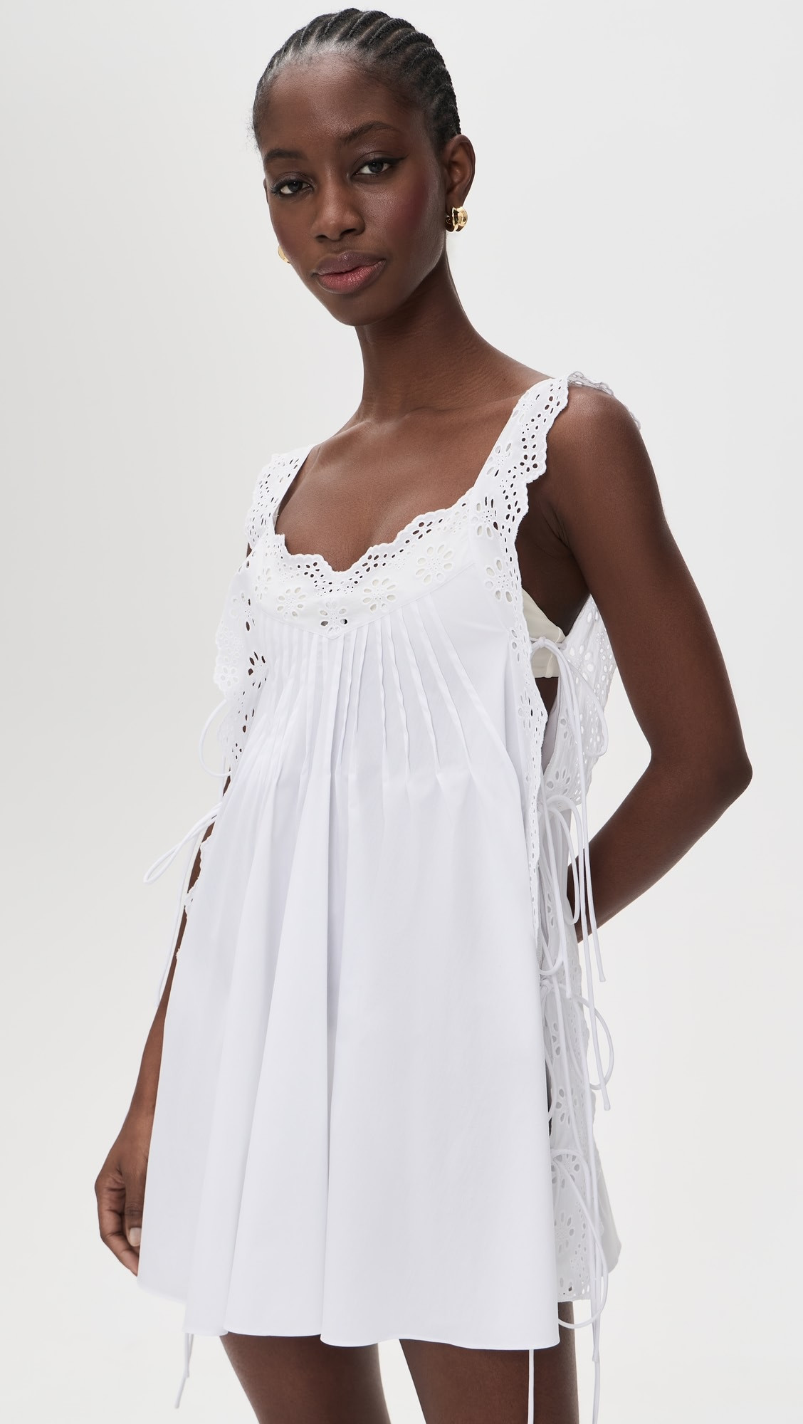 Lucilla Eyelet Mini Dress | Shopbop