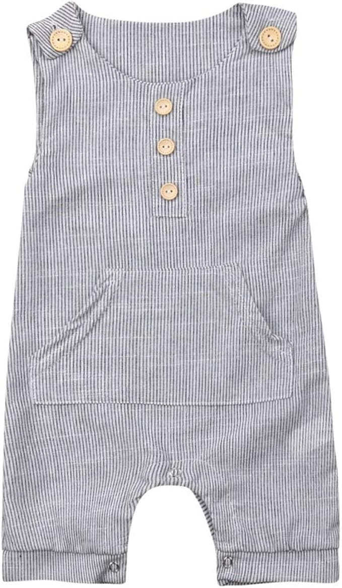 Fiomva Infant Newborn Baby Boy Girl Clothes Cotton Bodysuit Romper Jumpsuit Sunsuit Outfits Cloth... | Amazon (US)