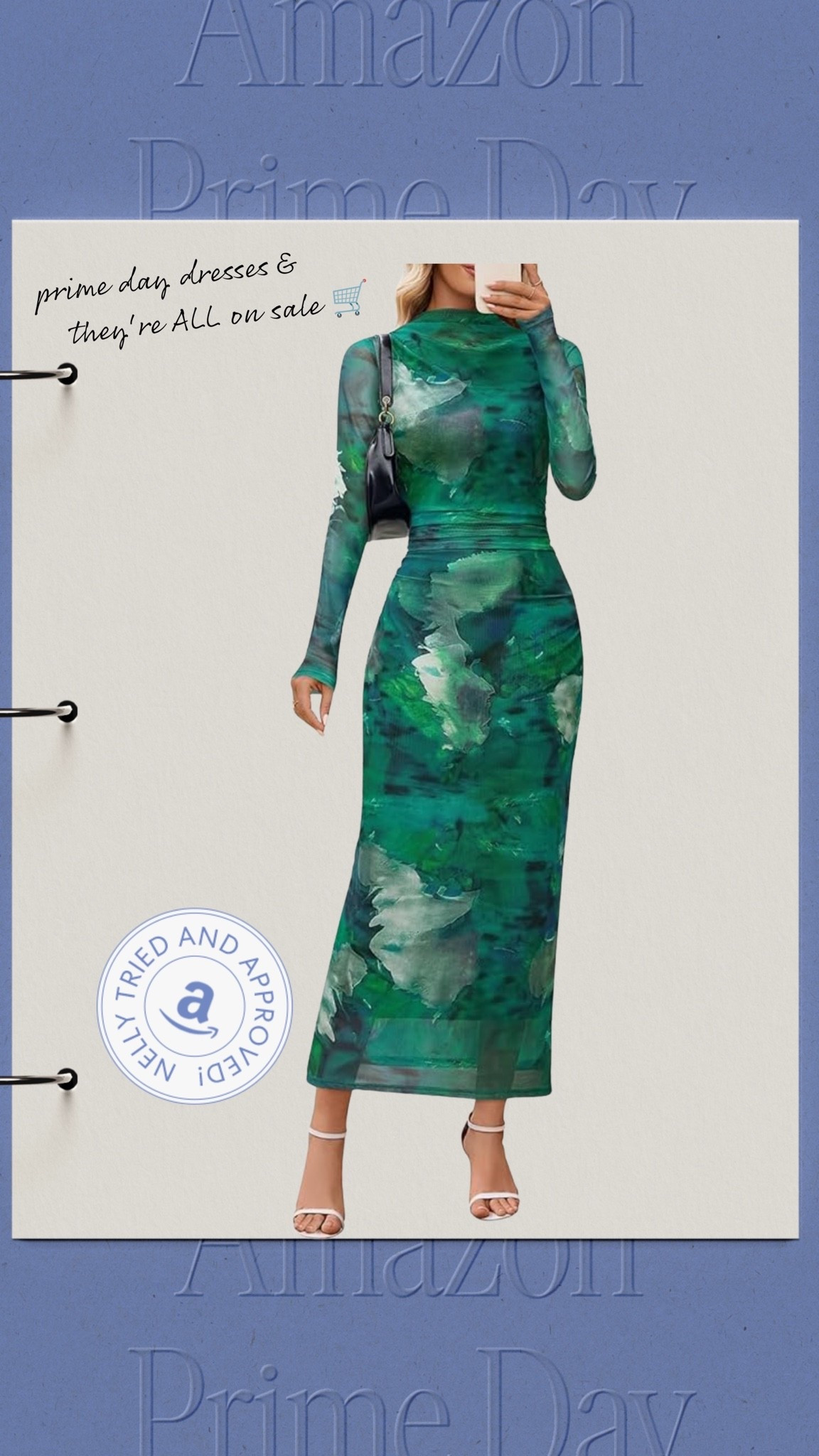 This dress looks designer, but it’s an Amazon Prime Day find 💚✨

The print, the fit, the mesh detailing… everything about this dress feels elevated. Perfect for weddings, date nights, vacations, holiday parties, or whenever you want to make a statement.

✨ Wedding guest dress
✨ Vacation outfit
✨ Date night look
✨ Designer-inspired fashion
✨ Amazon Prime Day deal

One of the best dresses I’ve found on Amazon and it’s currently on sale for Prime Day!

#LTKSeasonal #LTKMidsize #LTKSaleAlert