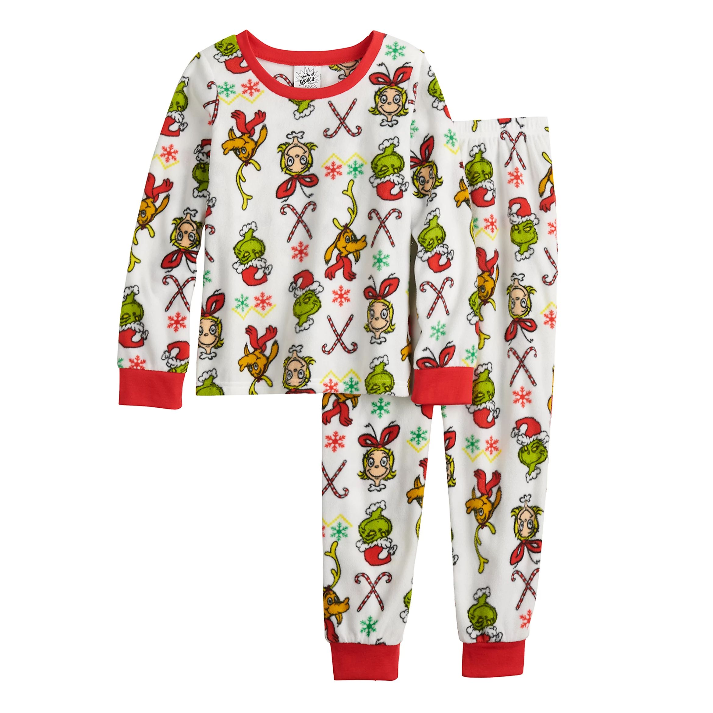 Girls 4-12 Jammies For Your Families® The Grinch Pajama Set | Kohl's