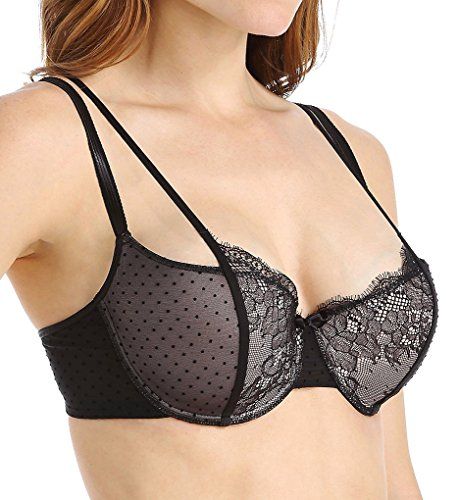 Passionata by Chantelle Blossom Sexy T-Shirt Bra (4862) 34C/Black | Amazon (US)