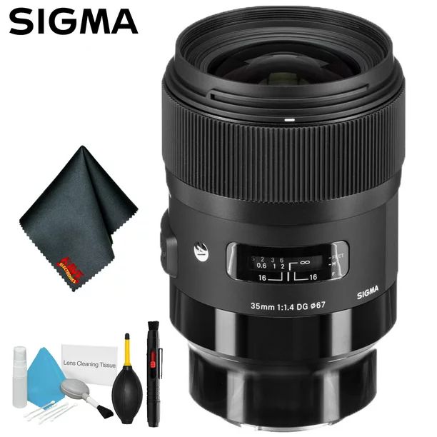 Sigma 35mm f/1.4 DG HSM Art Lens for Sony E Standard Kit | Walmart (US)