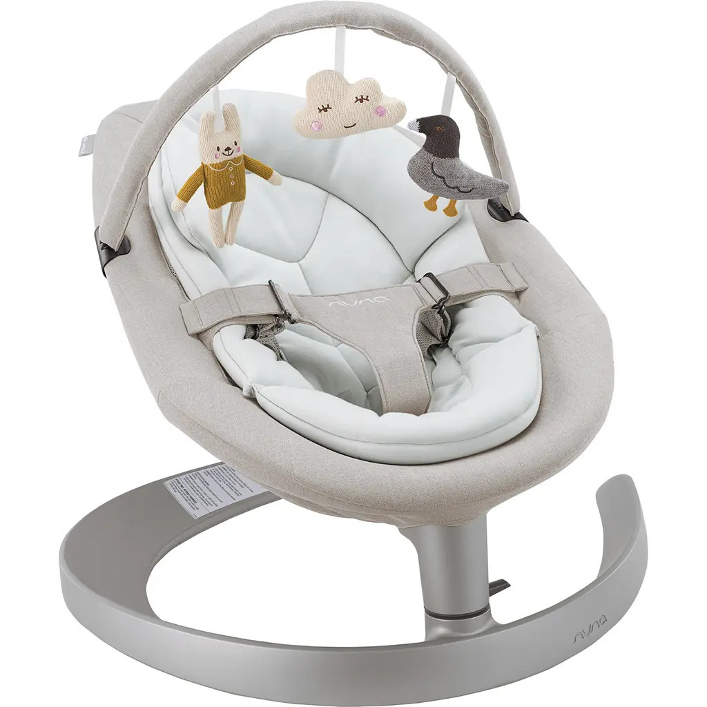 Nuna LEAF™ grow Baby Seat with Toy Bar in Driftwood at Nordstrom | Nordstrom