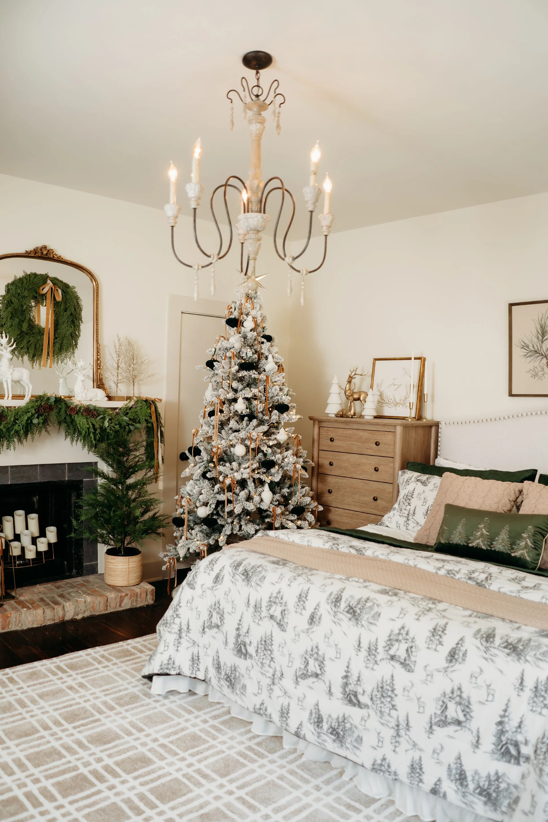 My Texas House Finley 2' x 3' Tan White Plaid Indoor Area Rug | Walmart (US)