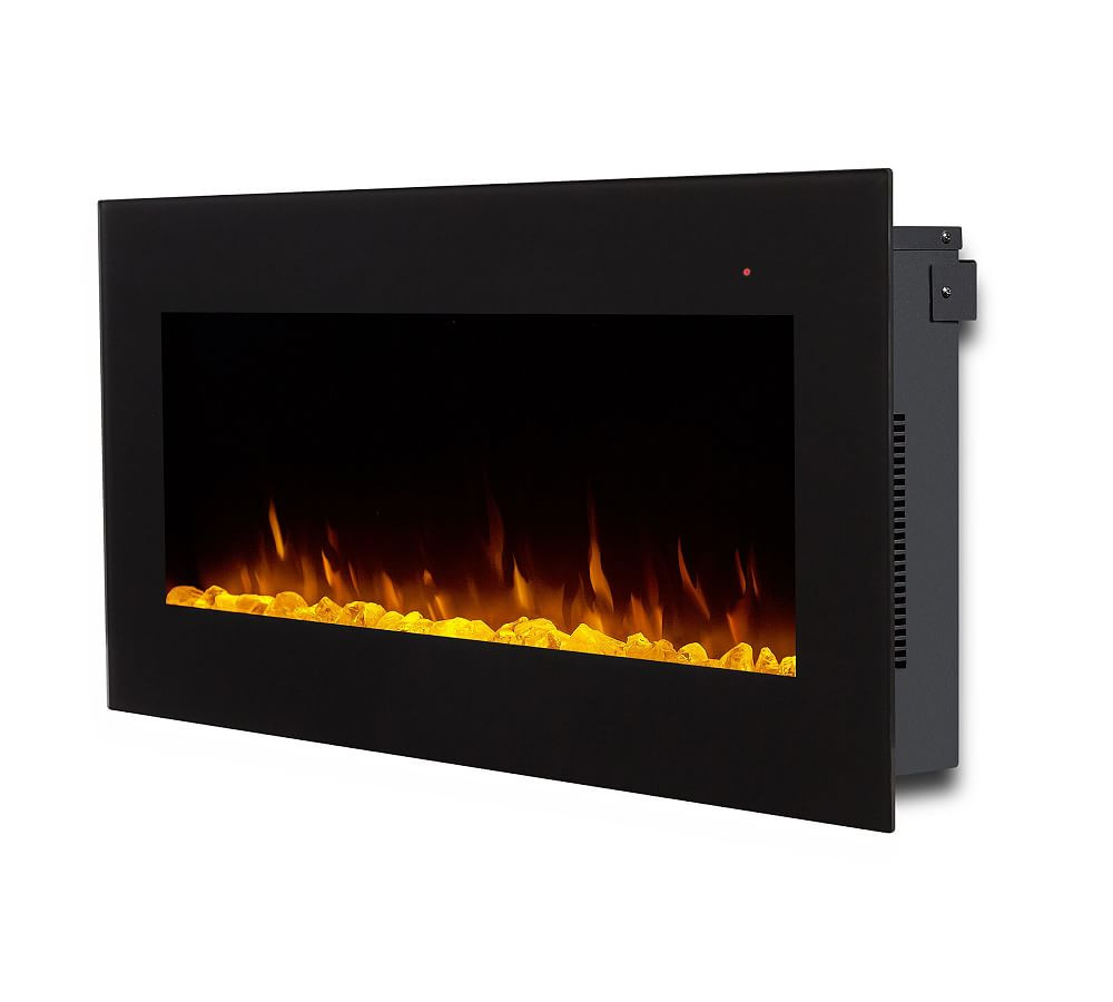 Clay Electric Wall Fireplace | Pottery Barn (US)