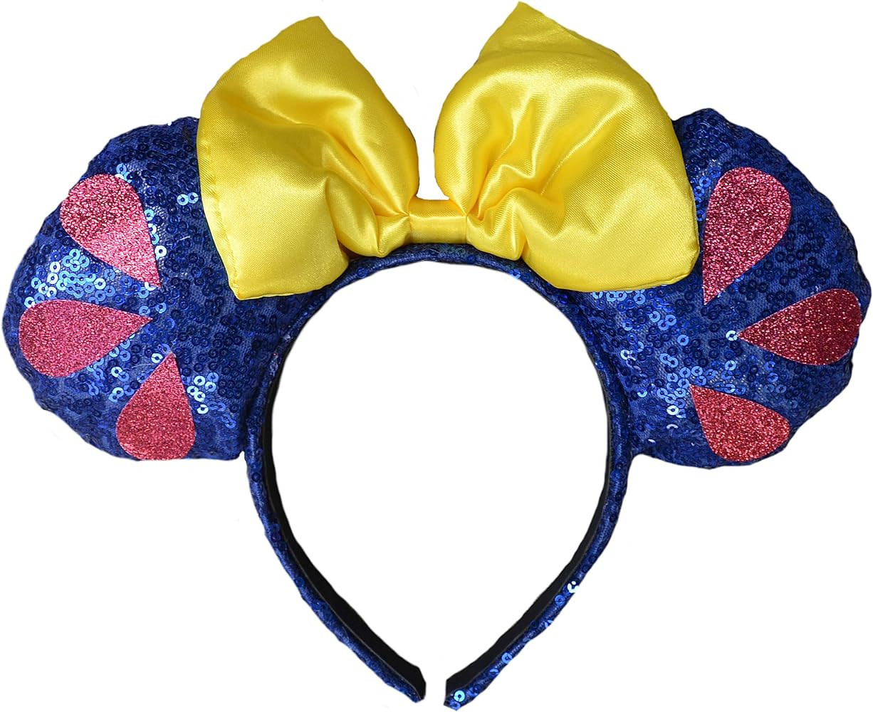 Charmed Creations - Princess Inspired Bow Headband, Mouse Ears, Princess Party, One Size Fits All | Amazon (US)