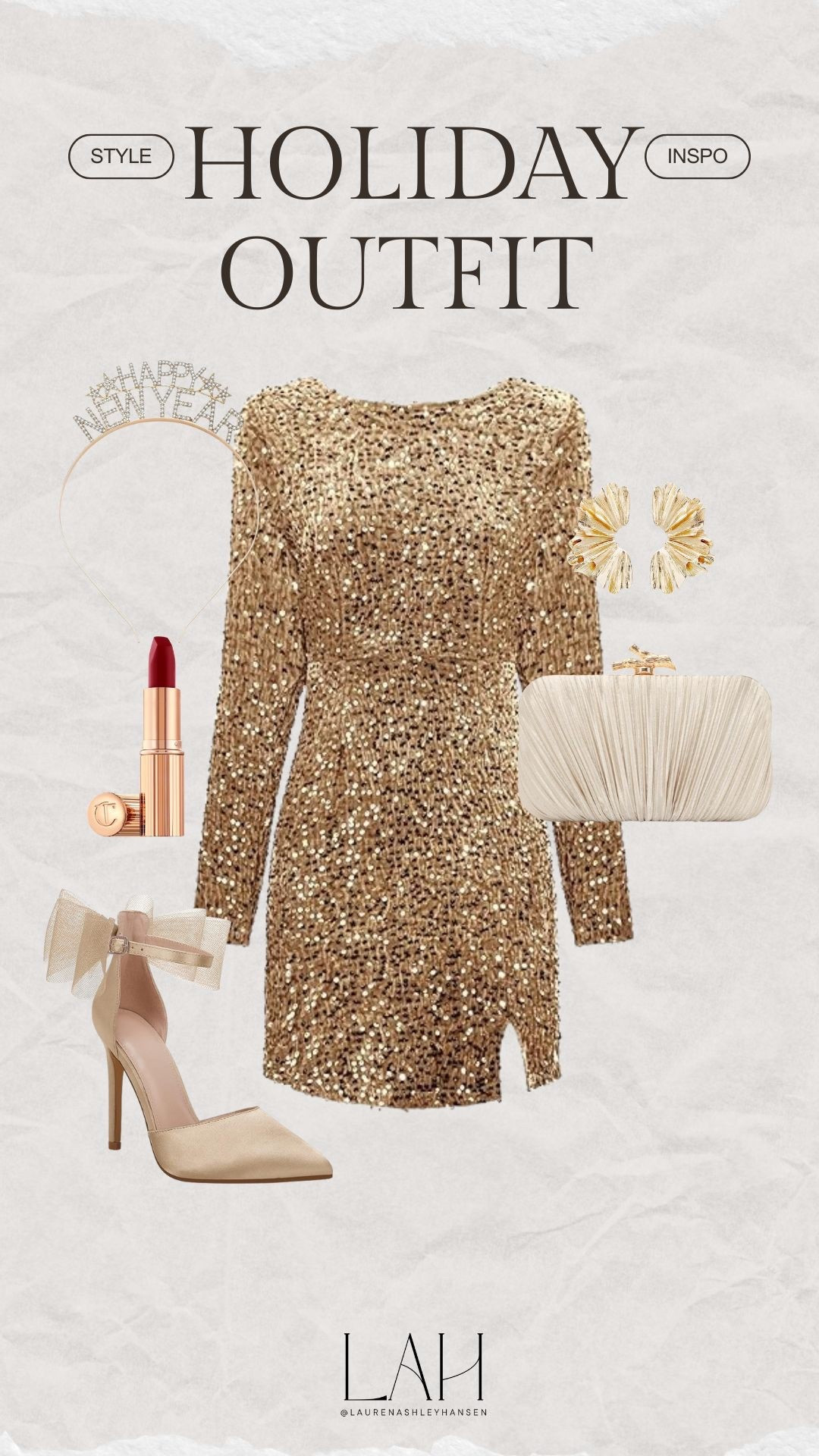 Get ready to ring in the New Year in style! This elegant sequin dress with statement earrings and more is perfect for holiday parties! All from Amazon! 

#LTKHoliday