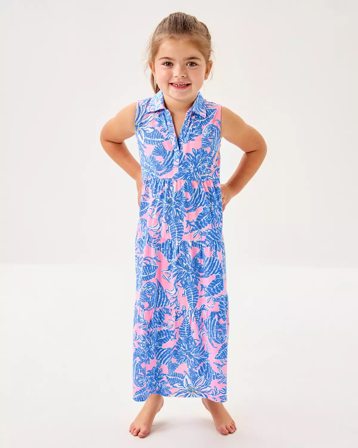 Girls Mini Riegan Maxi Dress | Lilly Pulitzer
