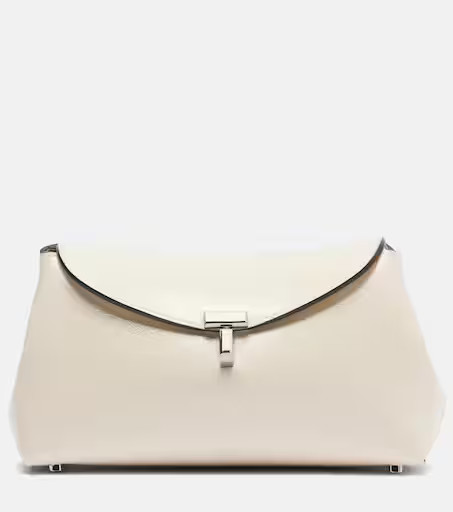 T-Lock Mini leather clutch | Mytheresa (UK)