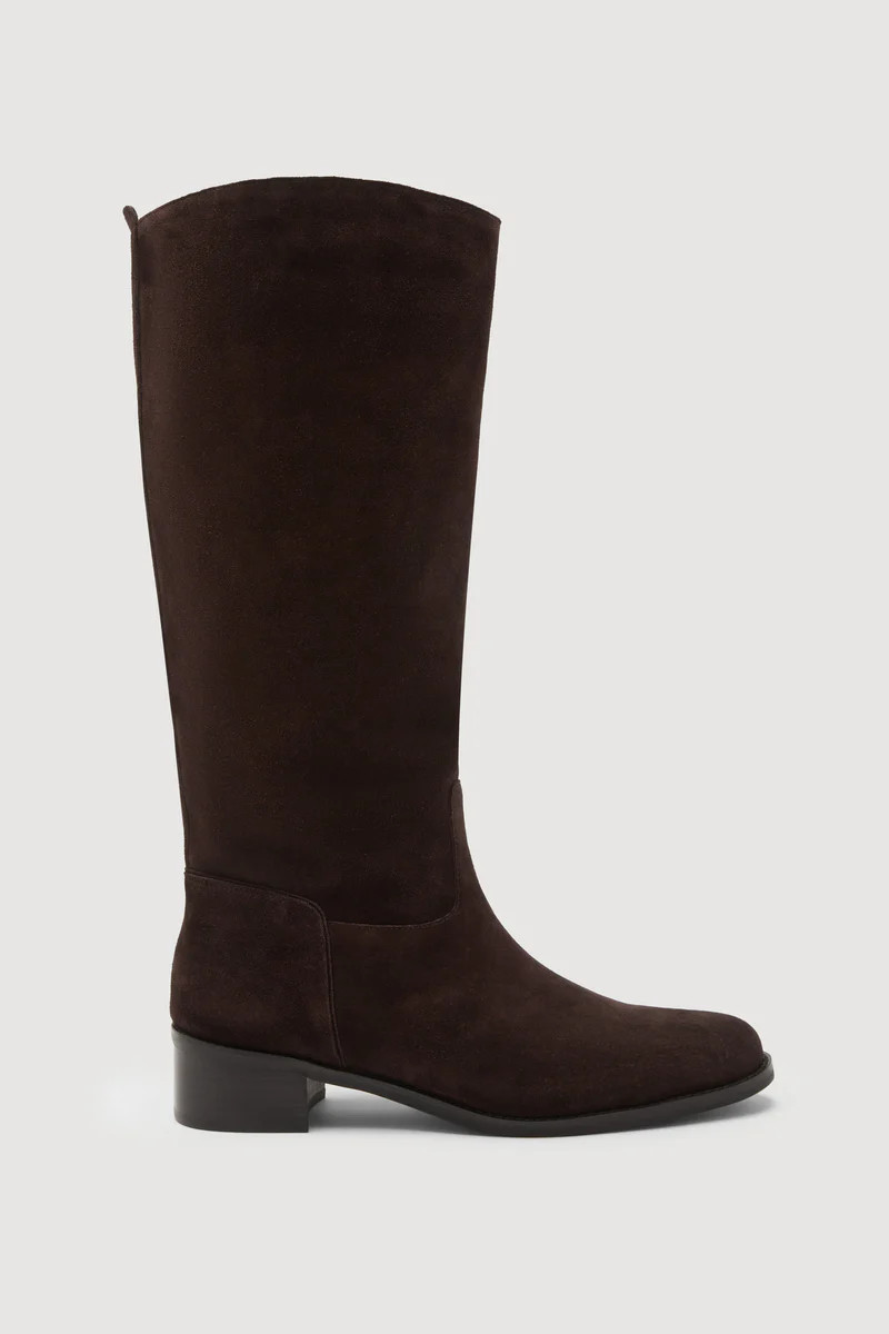 Stevie Suede Riding Boot | Assembly Label (AU)