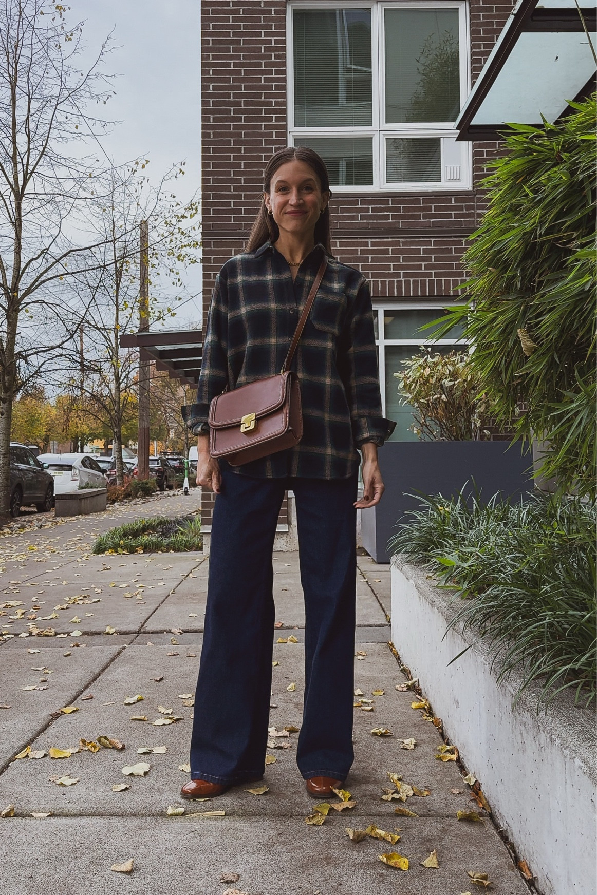 Daily Look 11.8.24

Sèzane shirt, TTS, 0. Everlane jeans, 24, I took my smaller size. Sèzane boots, TTS. Mango bag, old, similar linked. Parker Necklace and Makena Hoops from Sela Designs, ASHLEYROHR10 for 10% off  

#LTKSeasonal #LTKStyleTip #LTKOver40
