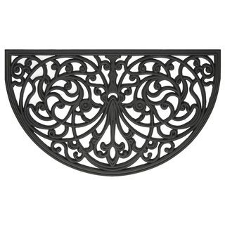 Achim Wrought Iron Rubber Door Mat (18" x 30") | Bed Bath & Beyond