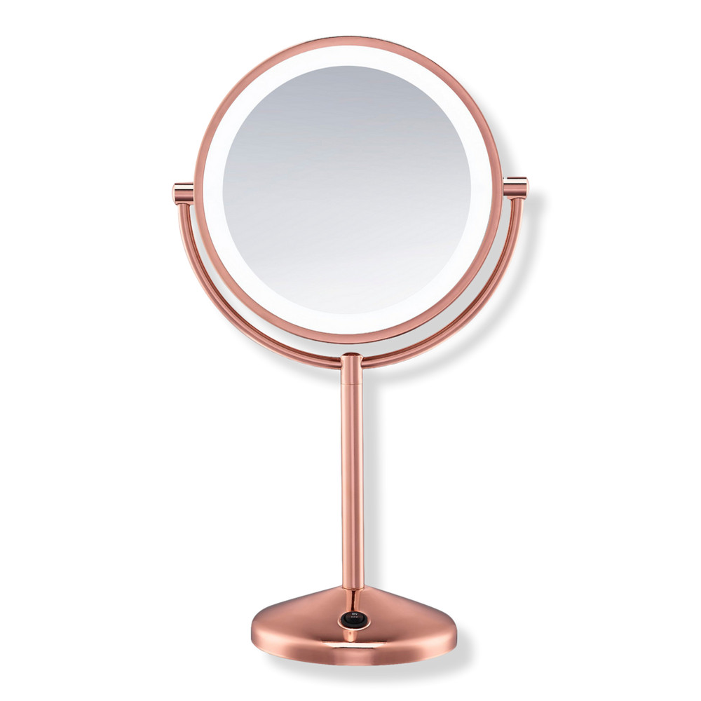 Conair Rose Gold Vanity LED Double-Sided 1X/10X Magnification Mirror | Ulta
