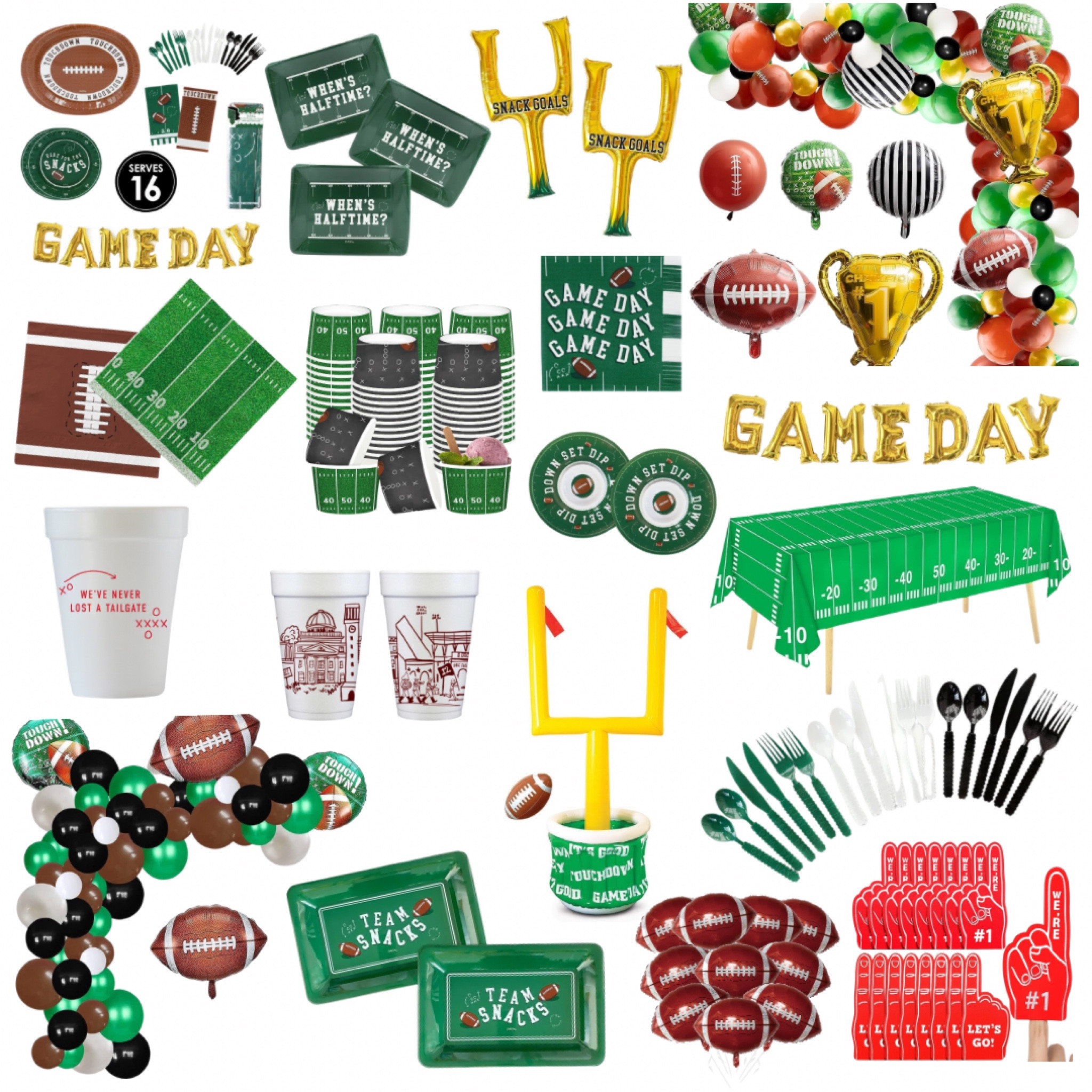 game day paper goods…🏈

#LTKparties #LTKfamily #LTKSeasonal