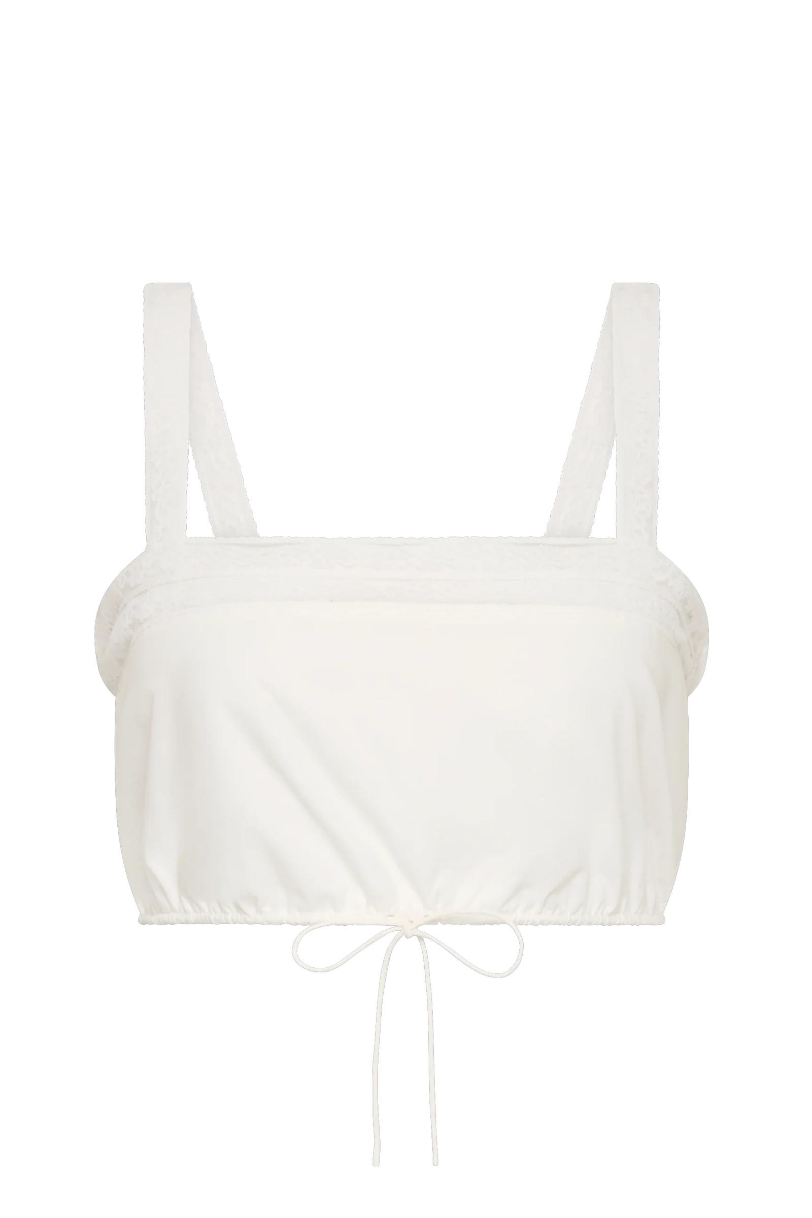 Renee Top Ixora Lace White | Faithfull (AU)