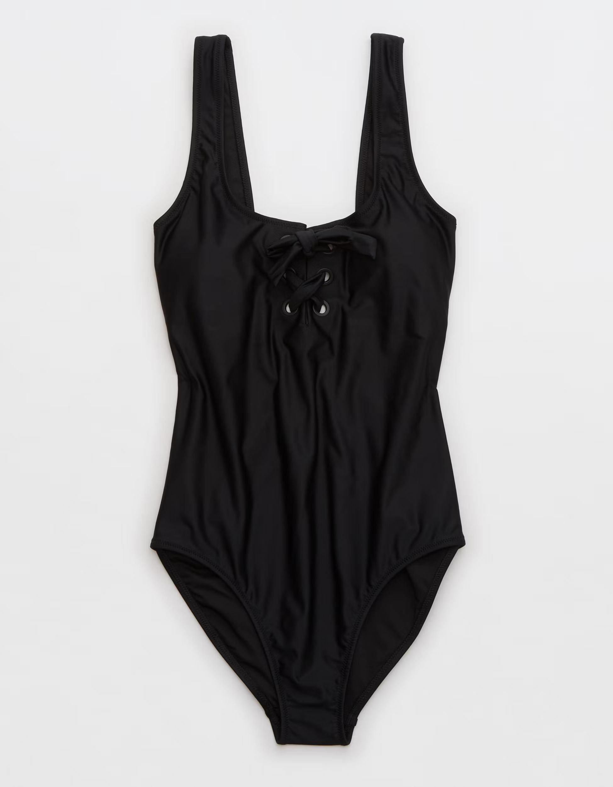 Aerie Grommet Scoop One Piece Swimsuit | American Eagle Outfitters (US & CA)