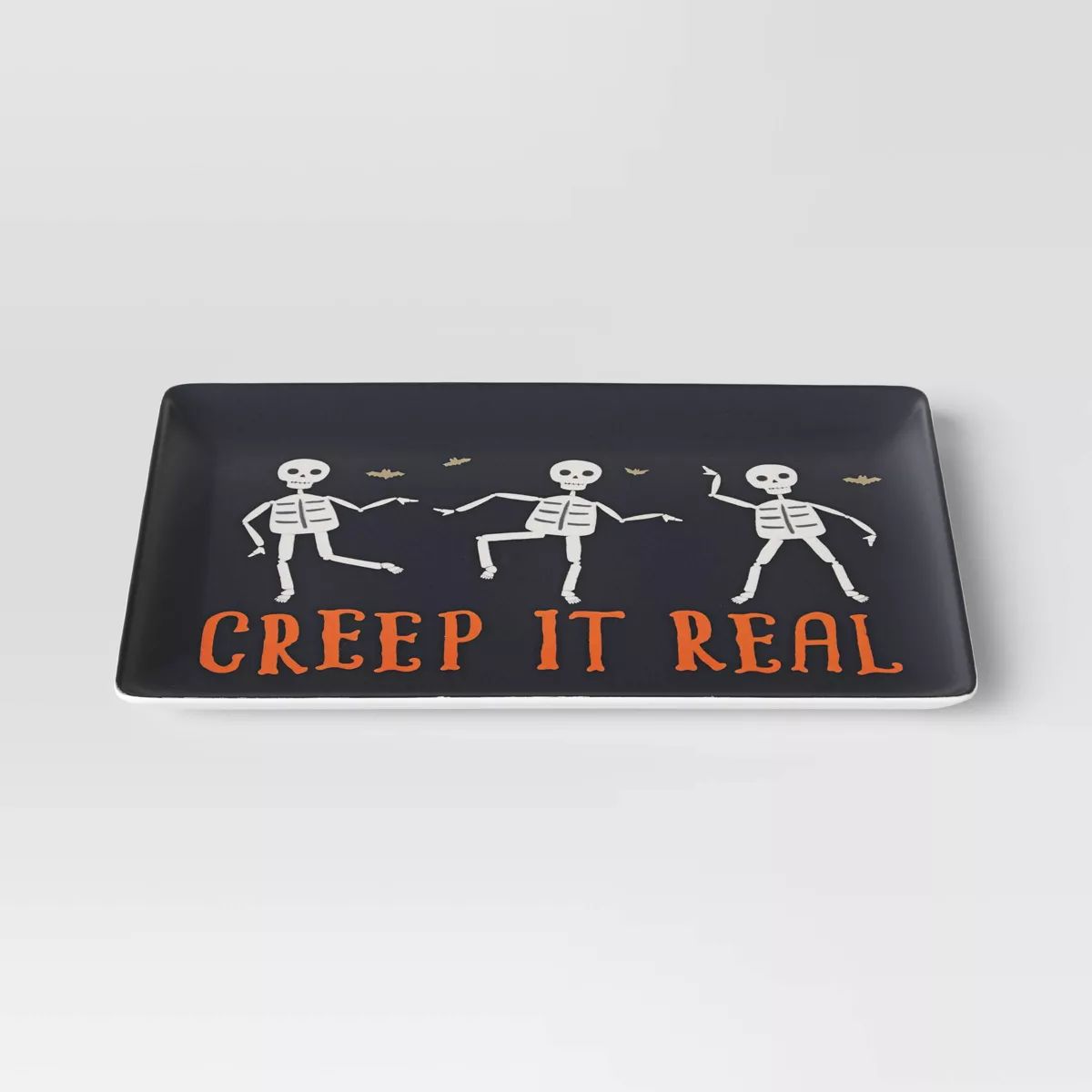 Halloween 'Creep it Real' Serving Tray Black - Hyde & EEK! Boutique™ | Target