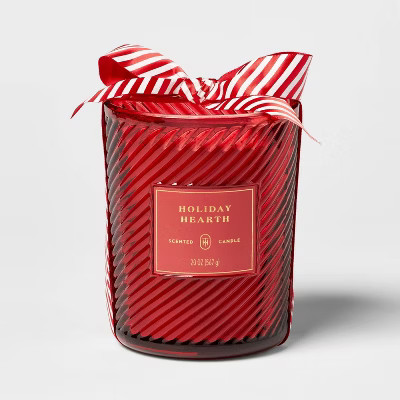 Swirled Glass Jar Candle - Threshold™ | Target