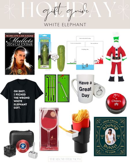 White Elephant Gift Ideas

Gift guide  white elephant  secret Santa  gift ideas  gag gifts  funny gifts  gifts for everyone 

#LTKGiftGuide #LTKHoliday #LTKfindsunder50