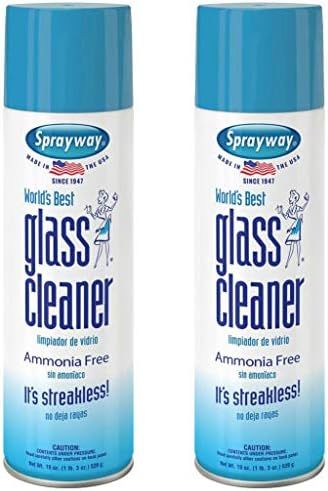 Sprayway, Glass Cleaner, 19 Oz Cans, Pack of 2 | Amazon (US)
