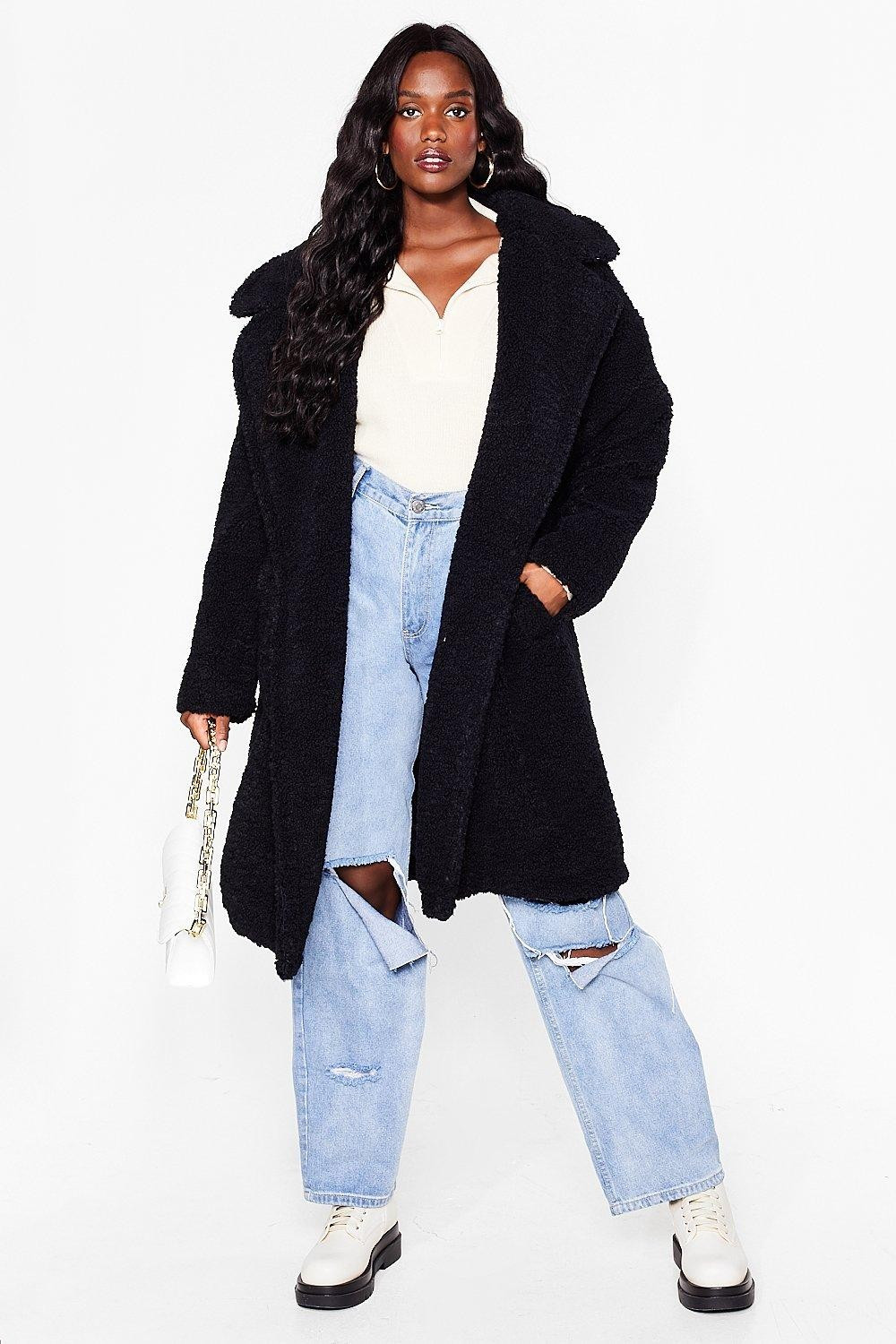 I Won't Fur-get You Plus Faux Fur Coat | NastyGal (US & CA)