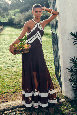 By Anthropologie Halter Maxi Dress | Anthropologie (US)