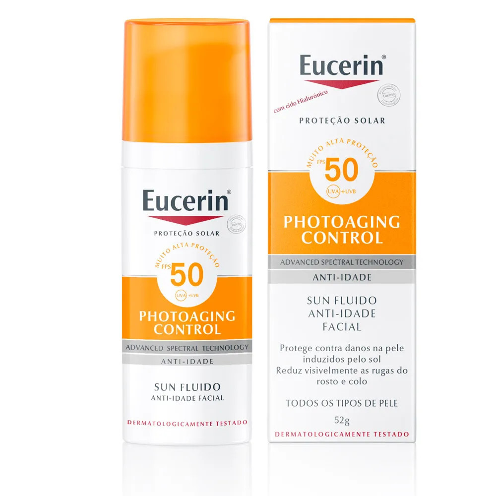 Protetor Solar Facial Anti-Idade Eucerin Photoaging Control FPS 50 50 ml | Amobeleza (BR)