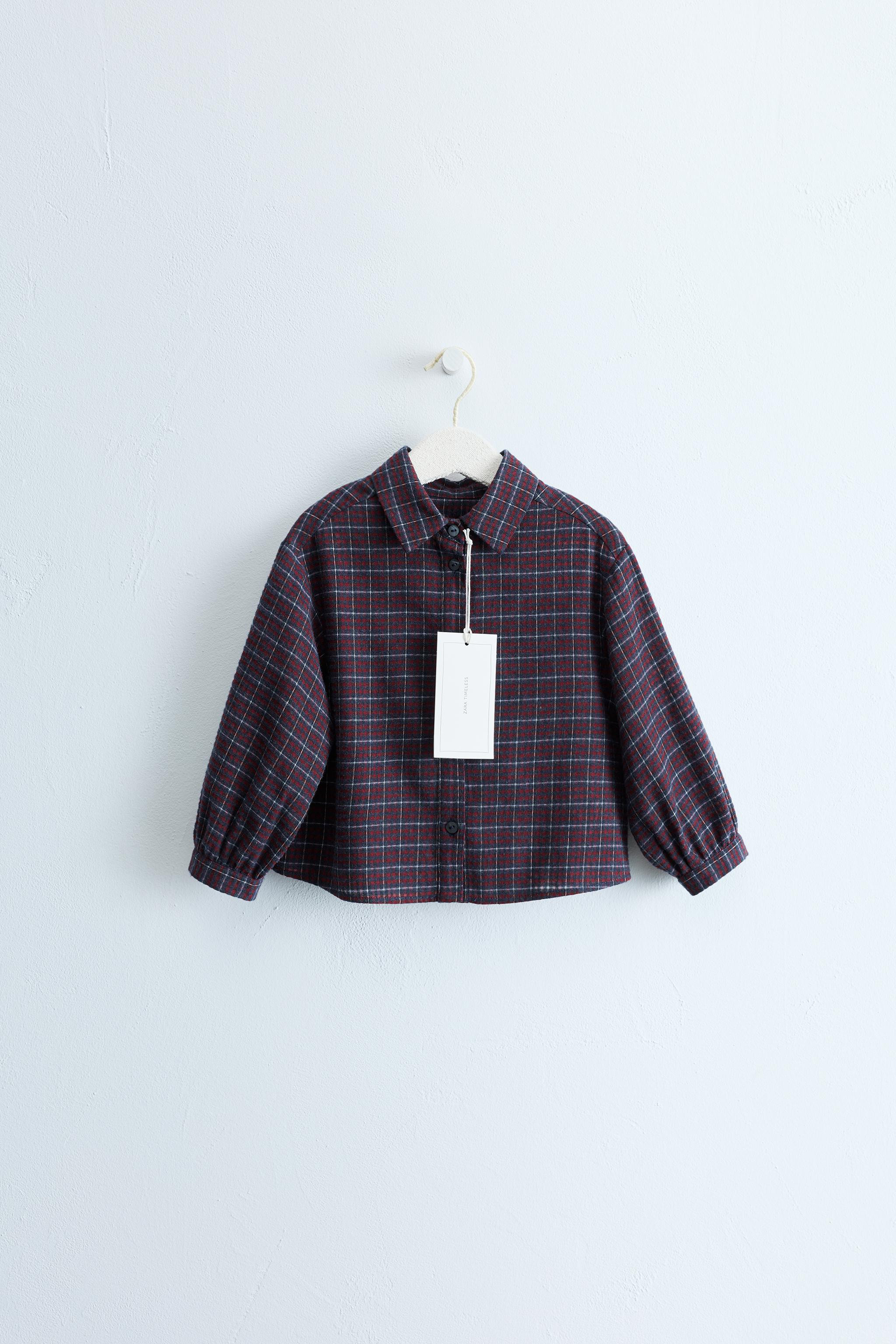 ZARA TIMELESS - PLAID SHIRT | Zara US
