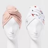 2pk Bath Hair Wrap - Room Essentials™ | Target