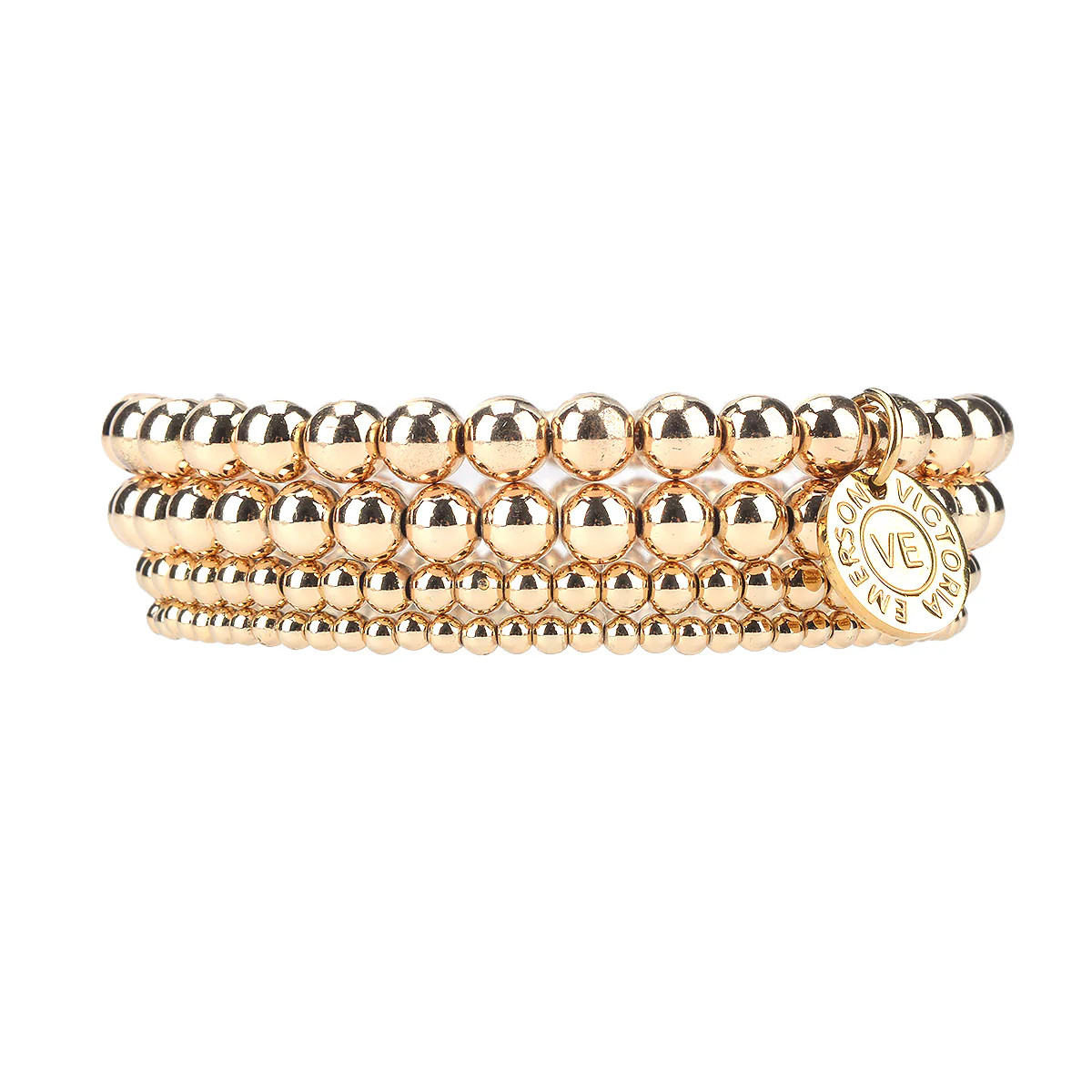 Sierra Gold Bracelet Stacking Set | Victoria Emerson