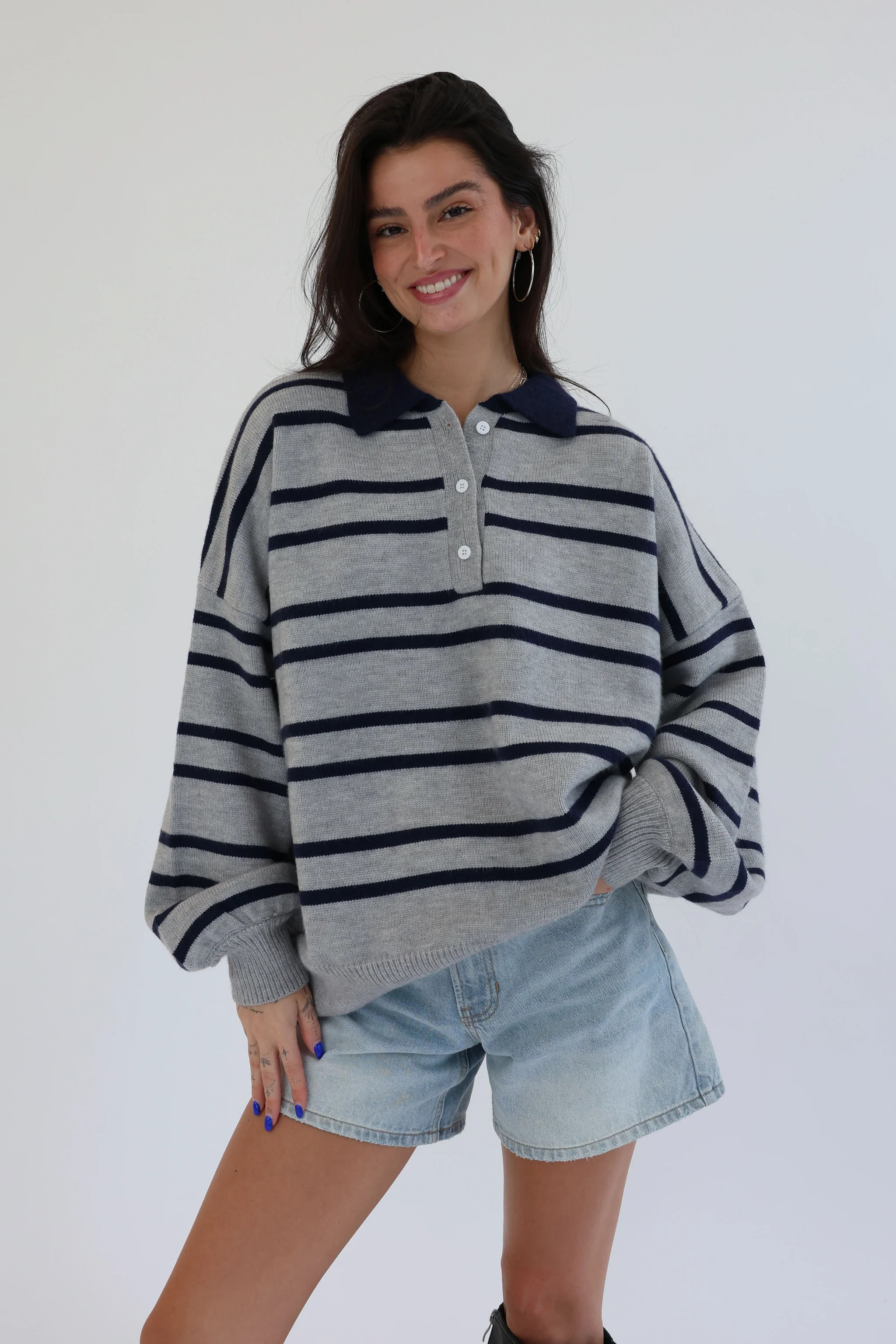 Levi Sweater | Grey Bandit