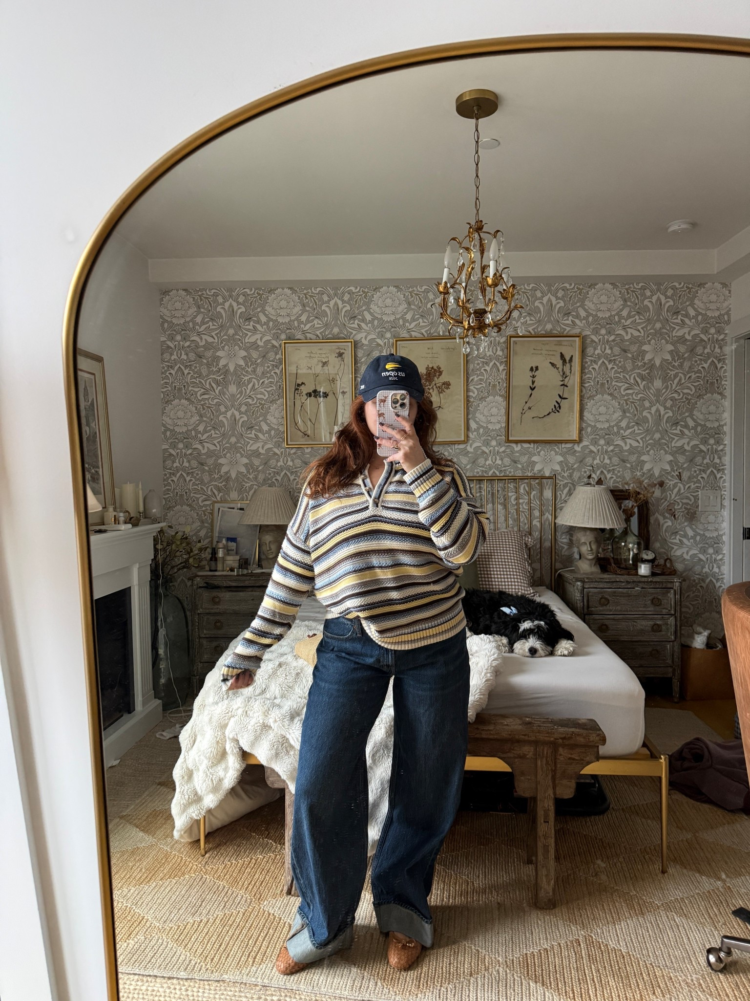 Abercrombie stripes sweater
Cuffed denim jeans
Steve Madden raffia flats

#LTKSeasonal #LTKMidsize #LTKSpringSale