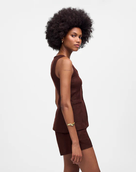 Scoopneck Cutaway Vest | Madewell | Madewell