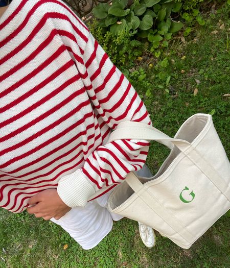 Striped Jcrew top + linen shorts with boat and tote bag! Work from home outfit of the day 😊😊😊

#LTKSaleAlert #LTKSeasonal #LTKFindsUnder100