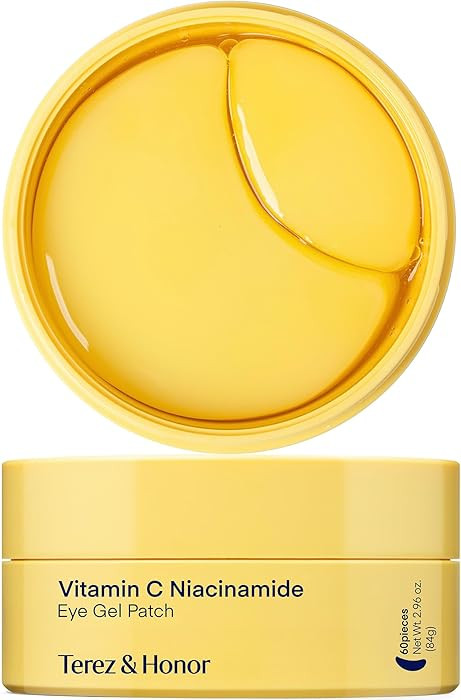 TEREZ & HONOR Vitamin C Eye Patches - 60 Pcs Korean Brightening & Hydrating Under Eye Masks with ... | Amazon (US)