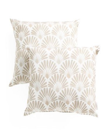 2pk 18x18 Decorative Palms Pillows | TJ Maxx