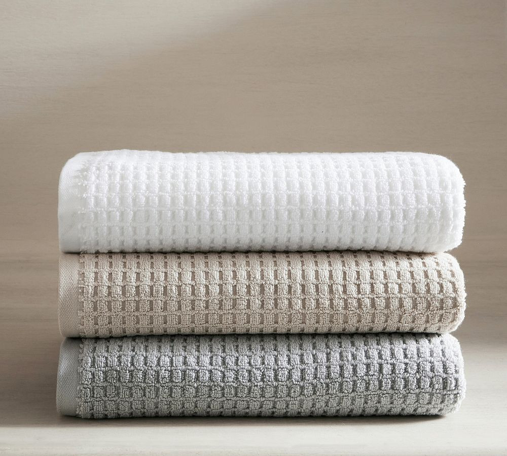 Terry Waffle Towel | Pottery Barn (US)