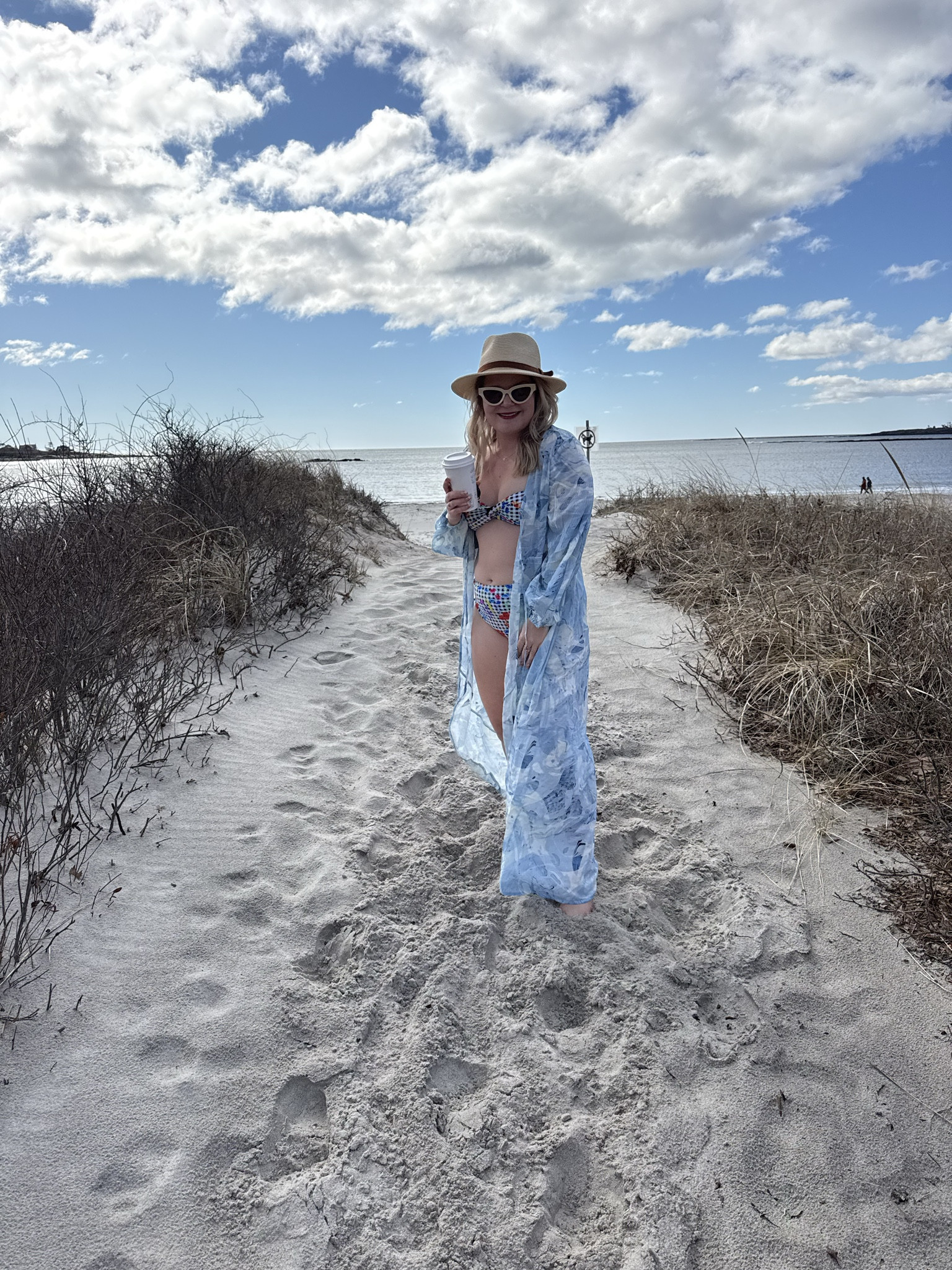 My favorite swimsuit of the summer is from @pinklily I always size up to a medium. 

#LTKSwim #LTKSeasonal #LTKPetite