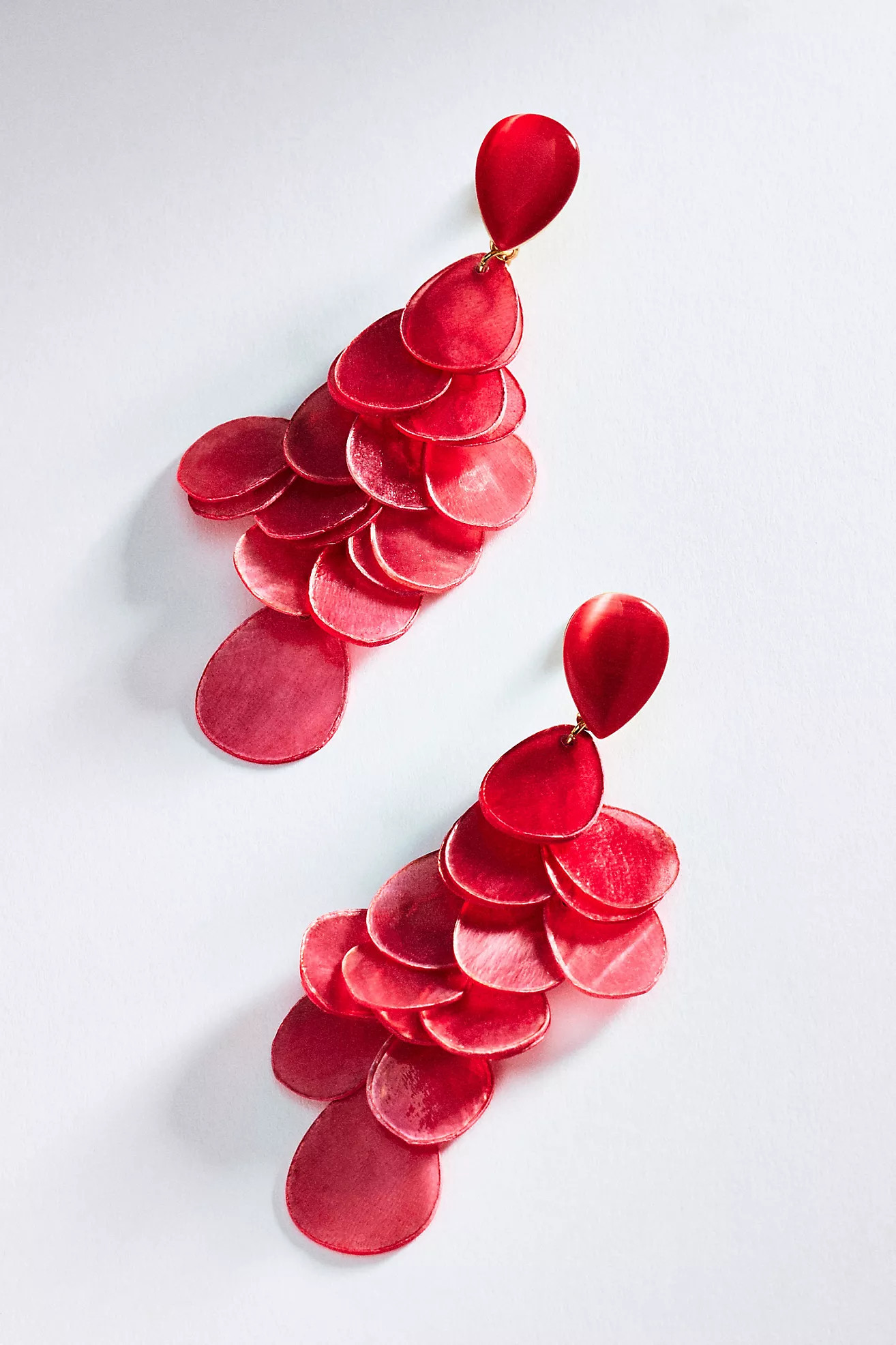 Paillette Cluster Drop Earrings | Anthropologie (US)
