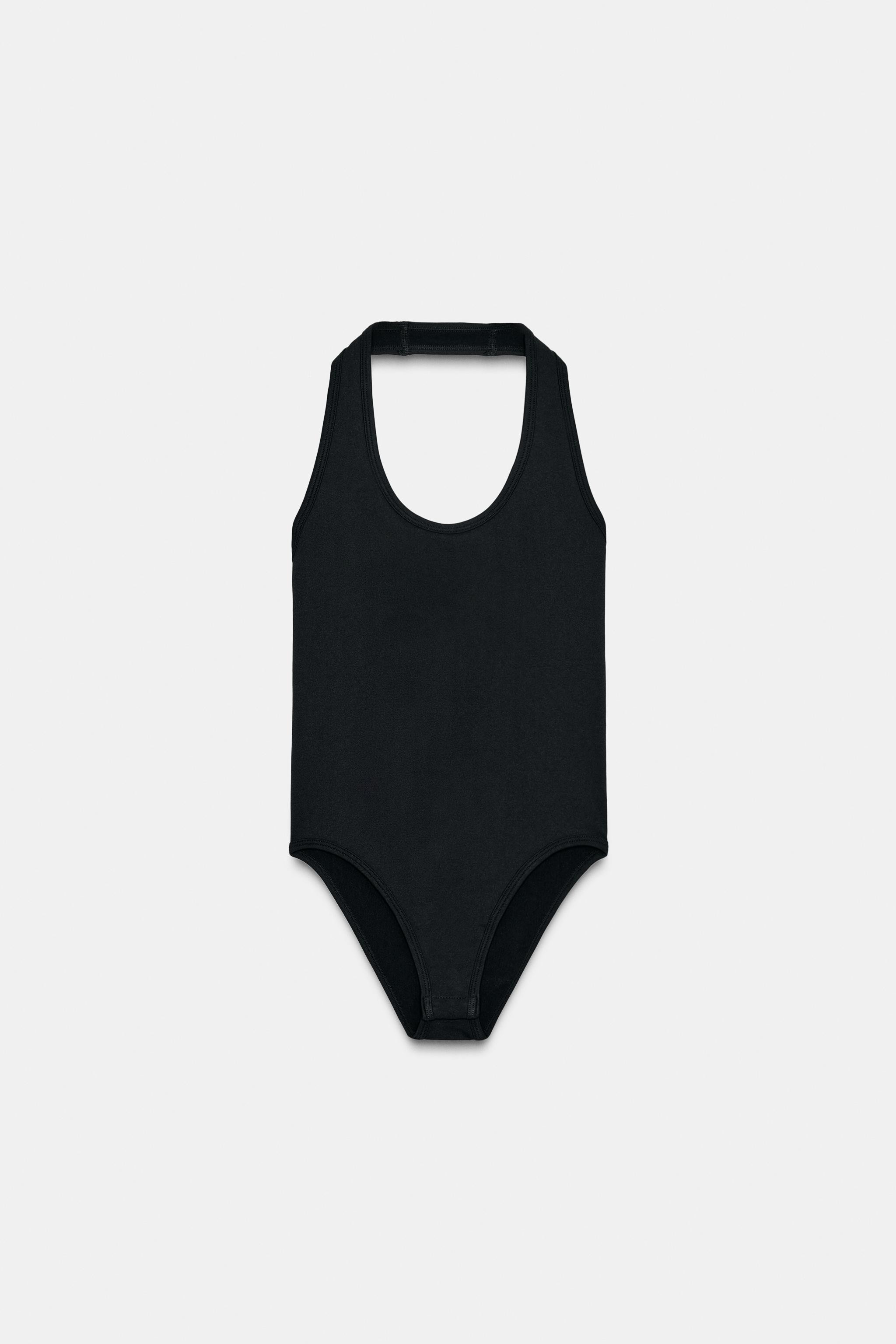 SEAMLESS HALTER BODYSUIT | Zara US