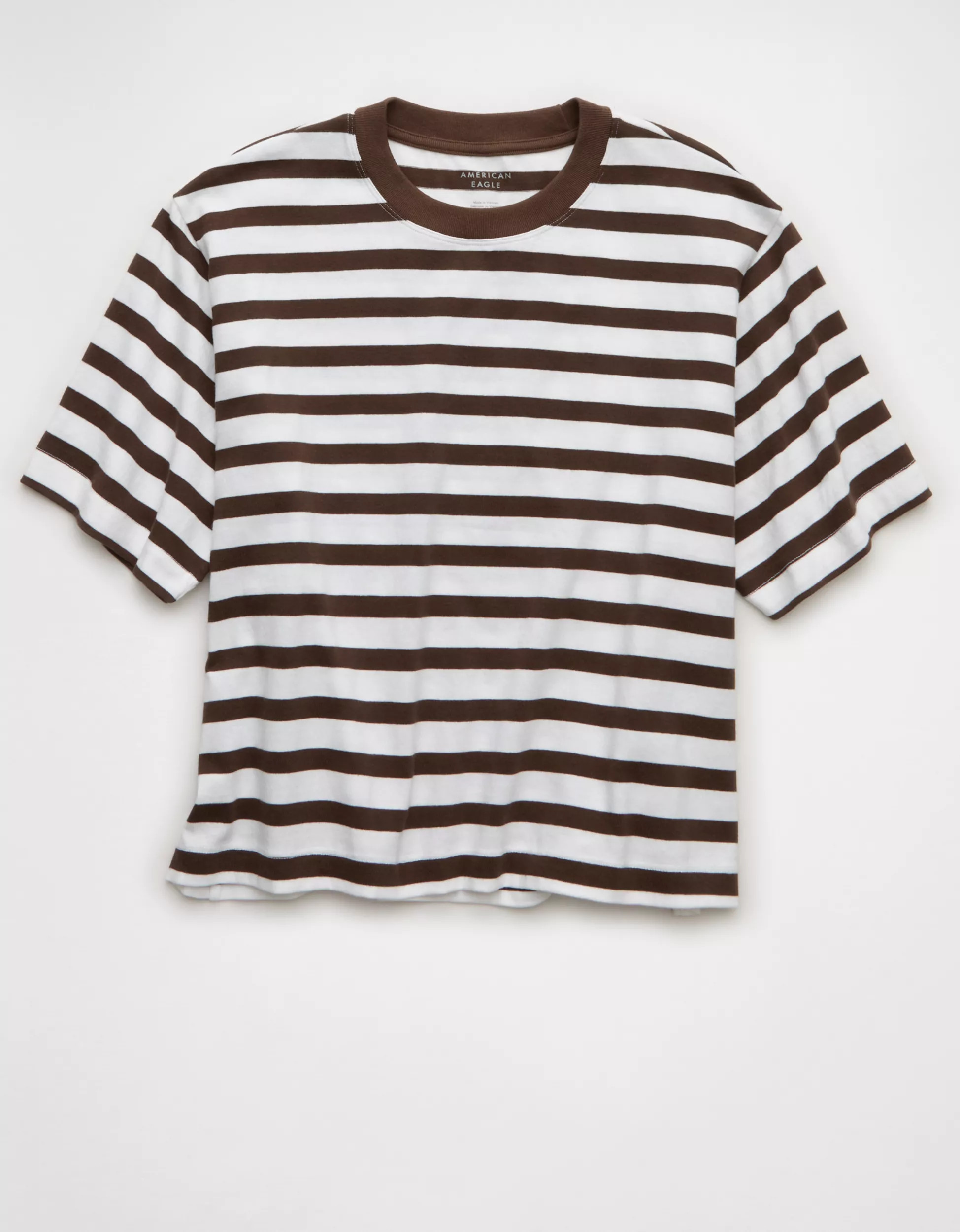 AE Boxy Striped T-Shirt | American Eagle Outfitters (US & CA)
